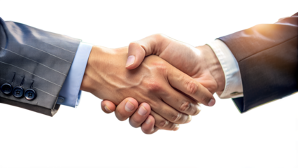 Close-up of hand s Businessmen shake hands and make deals