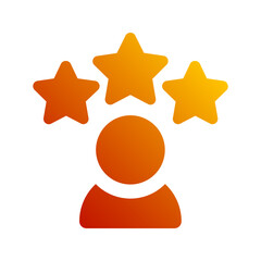 rating gradient icon