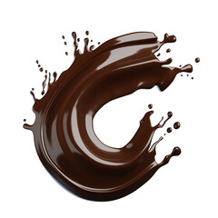 Chocolate Splash 3D Realistic