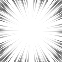 Obraz premium 灰色のグラデーションの集中線