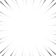 Obraz premium 灰色のグラデーションの集中線