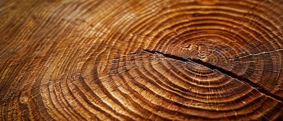 Fototapeta premium Old oak with a beautiful wooden texture