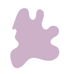 Abstract shape organic blob vector 