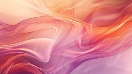 Fototapeta premium Dynamic abstract background with layered waves and flowing lines in separated colors, conveying motion and energy