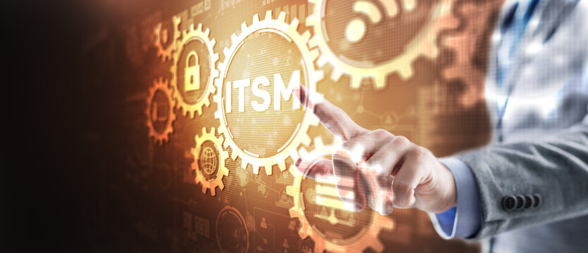 ITSM. IT Service Management. Concept for information technology service management