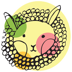 Hand drawn sketch Lamb