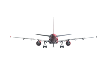 Flying Plane Isolated on Transparent Background
