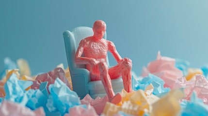 Amazed logistics professionals admiring 3D wooden product, intricate details, photorealistic, dynamic lighting, ultra HD clarity, stunning visuals, no people