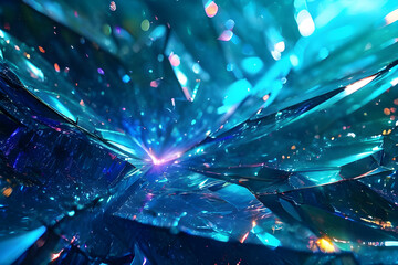 Crystal background