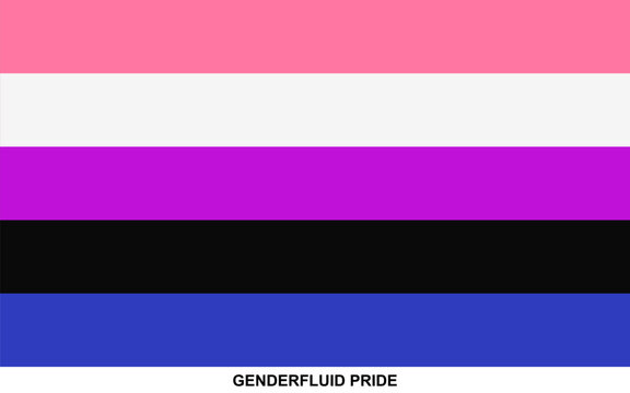 Flag of GENDERFLUID PRIDE, GENDERFLUID PRIDE flag
