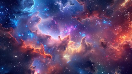 Magical Dreamy Stardust Background