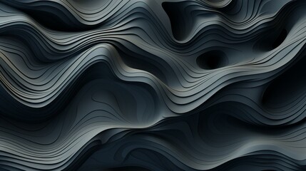 Obraz premium A modern woodcut illustration with bold lines and dynamic shapes, featuring high detail and a flat texture.