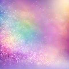 Fototapeta premium soft bokeh rainbow lilac gradient background - 1