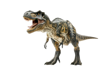 Fototapeta premium Allosaurus in its Natural Habitat Isolated on Transparent Background