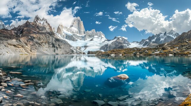 high-altitude lake