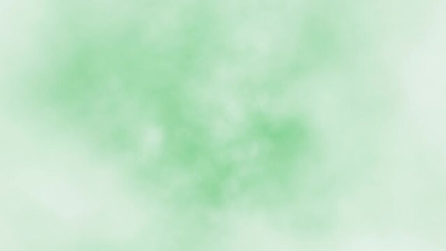 Smoke motion graphics on green screen background. 