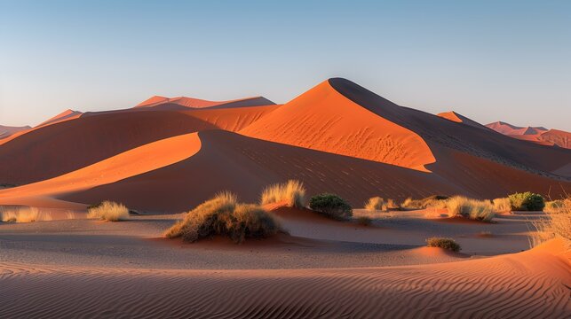 red sand dunes pic