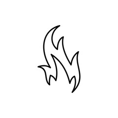 Obraz premium Fire Icon
