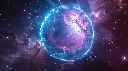 Obraz premium Unique Eskimo Nebula 