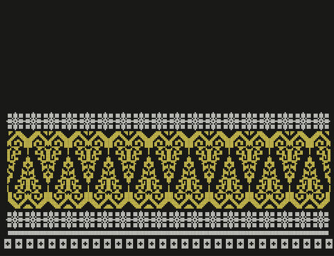 Songket Batik Pattern. Suitable for batik motifs, Malay songket cloth, clothing motifs, backgrounds, trimmings, carpets, knitwear. Songket melayu