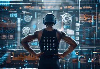 AI is used in sports analytics to evaluate athlete performance, while coaches use data analytics to create game strategies.