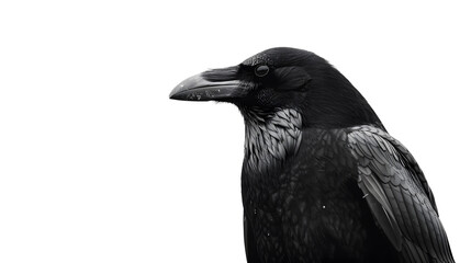 Fototapeta premium crow, transparent picture