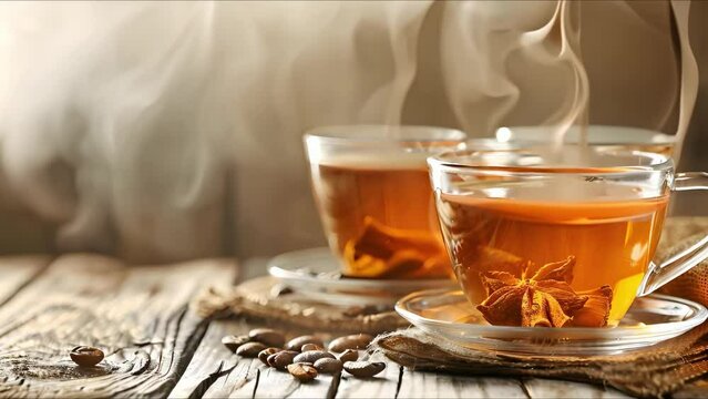 Start your day with a comforting cup of coffee or tea. Concept Morning Routine, Coffee vs Tea, Drink Choices, Relaxing Mornings, Caffeine Boost