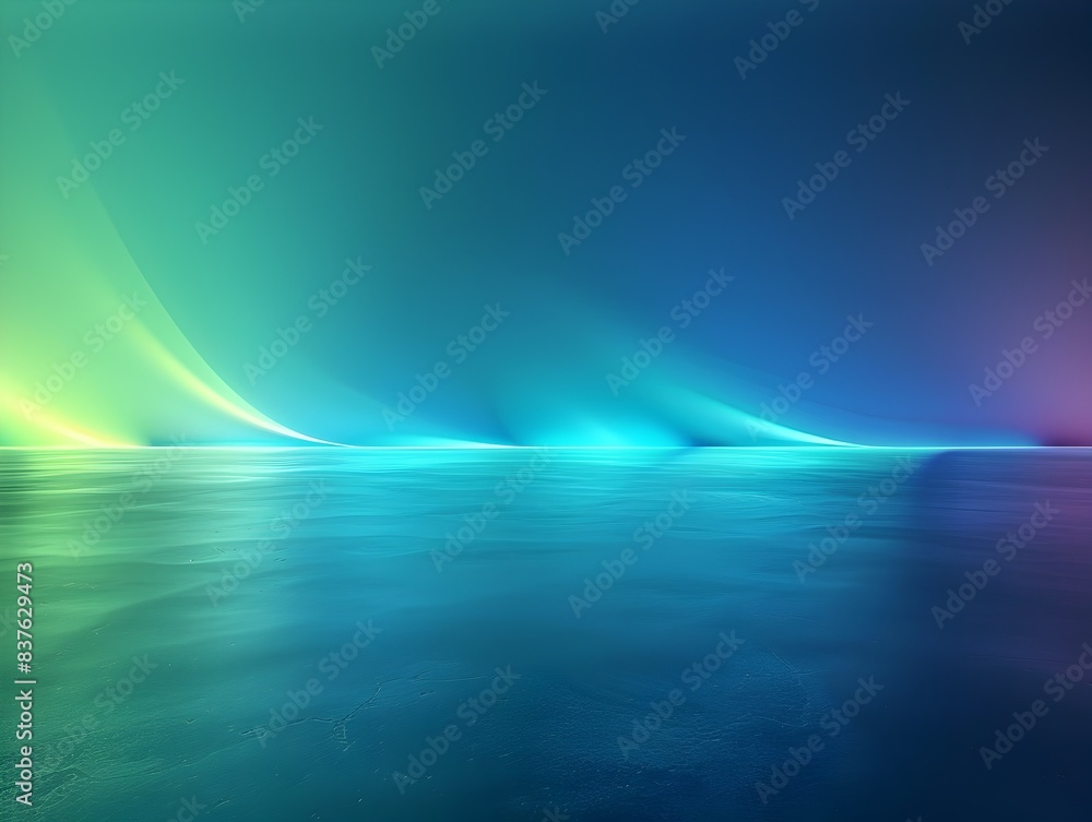 Poster the shimmering neon backdrop for modern tech display concepts and ethereal digital art projects
