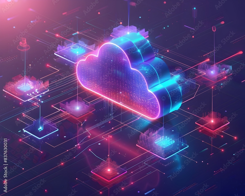 Poster interconnected cloud computing systems and digital transformation strategies