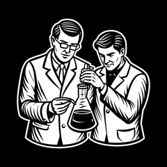 scientists are conducting experiments