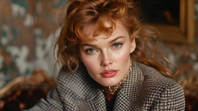 A vintage shot from the 90s features a supermodel in a classic fashion look. Concept Fashion Photography, Vintage Style, 90s Vibes, Supermodel Poses, Classic Fashion