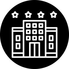 4 Star Hotel Icon Style