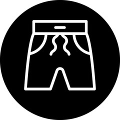 Shorts Icon Style