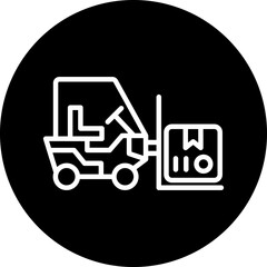 Forklift Icon Style