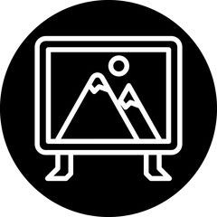 Digital Art Icon Style