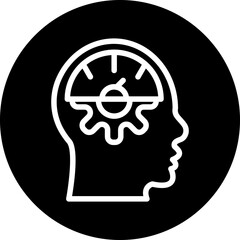 Mental Control Icon Style