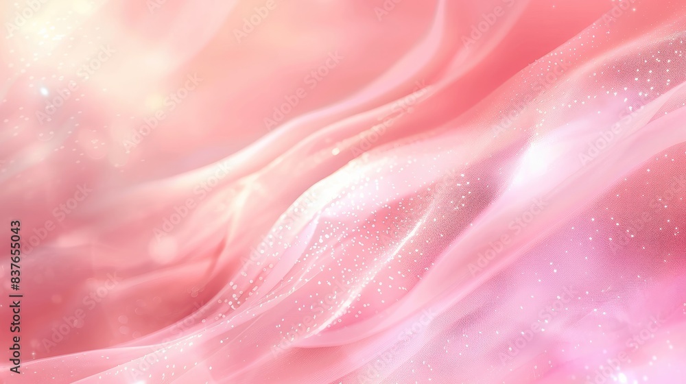 Poster a gentle pink background with a light gradient effect, providing a soft and pleasing visual experien