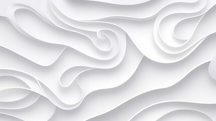 3D abstract blank white light pattern wallpaper modern design horizontal background