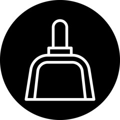 Obraz premium Dustpan Icon Style