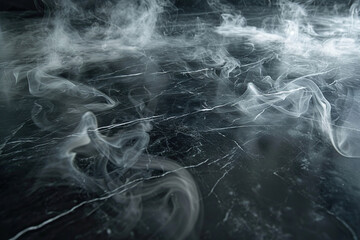Generative ai on theme of beautiful texture thick smoke for design natural abstract background