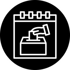 Election Day Icon Style