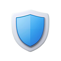 A shield icon on a transparent background for clean di-cut.