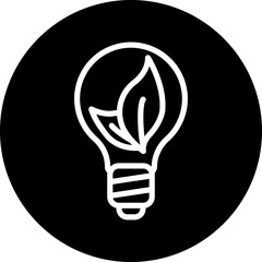 Energy Conservation Icon Style