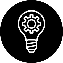 Light Usage Efficiency Icon Style