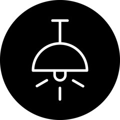 Pendant Light Icon Style © designing ocean
