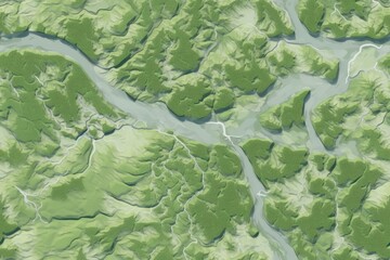 Terrain seamless texture map pattern