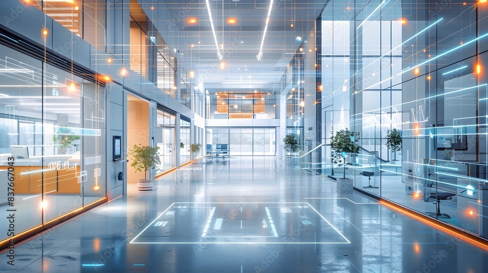 Poster smart building environment monitoring with iot sensors for optimal conditions