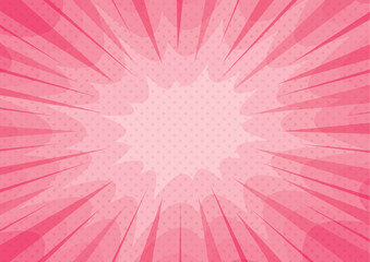 放射アメコミ背景