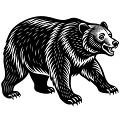 arsiatic-black-bear-chasing--full-body--engraving