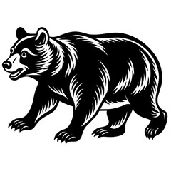 arsiatic-black-bear-chasing--full-body--engraving